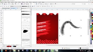 CURSO COREL DRAW // FERRAMENTA MIDIA ARTISTICA COREL SNAKE