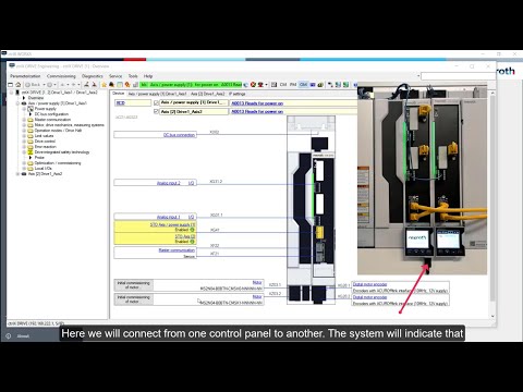ctrlX DRIVE -在线审查使用USB-C连接和ctrlX WORKS软件