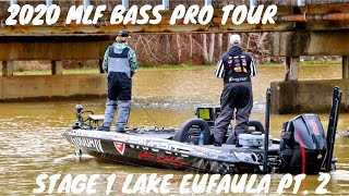 I won the KNOCKOUT round - MLF BASS PRO TOUR - Lake Eufaula