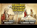 Permanent Settlement 1793.