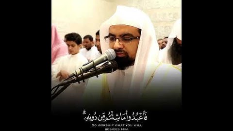 ماتيسر من سورة ( الزمر ) الشيخ ناصر القطامي