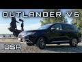 Обзор Mitsubishi Outlander V6 | Авто из США