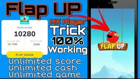 Flap up game hack trick,Mx player game hack trick,#mx player,#flapup hack
