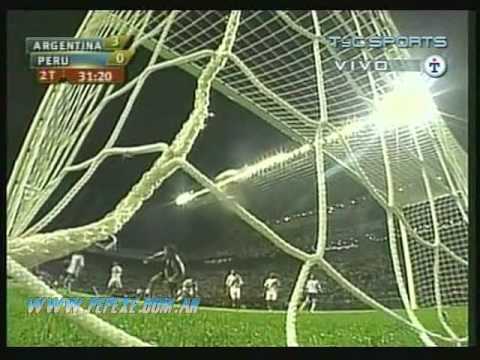 (Copa America 2007) Argentina 4-0 Peru || 3 gol Ja...