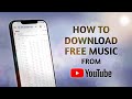 How to download free music from youtube without software or app update version 2024