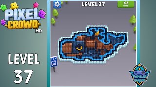 Pixel Crowd Level 37: Gameplay Solution