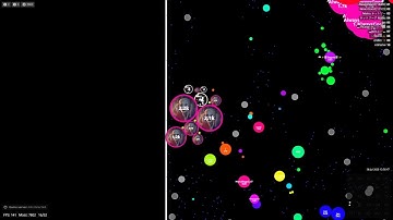 Agar.io Random Server Multibox Takeover #16