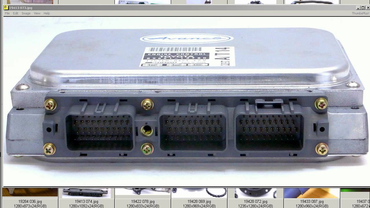AVANCE ECU Toyota Supra JZA80 2JZGTE AT 89661-14780 - YouTube