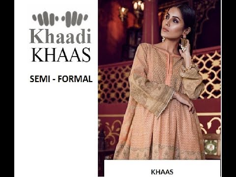 khaadi formal wear 2018