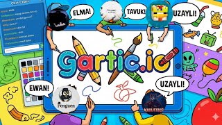 BU ÇİZİMLER NE BÖYLE | RESSAM TYLAX | BU NE? | EKİPLE GARTİC.İO OYNUYORUZ |