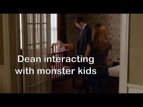 Dean interacting with monster/nonhuman kids | Supernatural