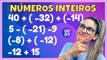 ADIÇÃO E SUBTRAÇÃO COM NÚMEROS POSITIVOS E NEGATIVOS  7º e 8º ANOS \Prof. Gis/