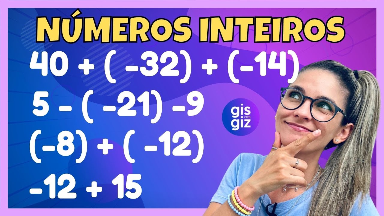 RETA NUMÉRICA - NÚMEROS RACIONAIS \Prof Gis - Matemática