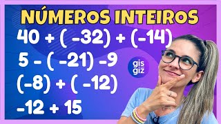 ADIÇÃO E SUBTRAÇÃO COM NÚMEROS POSITIVOS E NEGATIVOS  7º e 8º ANOS \Prof. Gis/