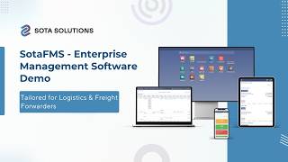 [SotaFMS] 1. Overview of Comprehensive Management Software for Freight Forwarding & Logistics screenshot 1