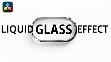How to Create a LIQUID GLASS Effect in DaVinci Resolve STEP by STEP