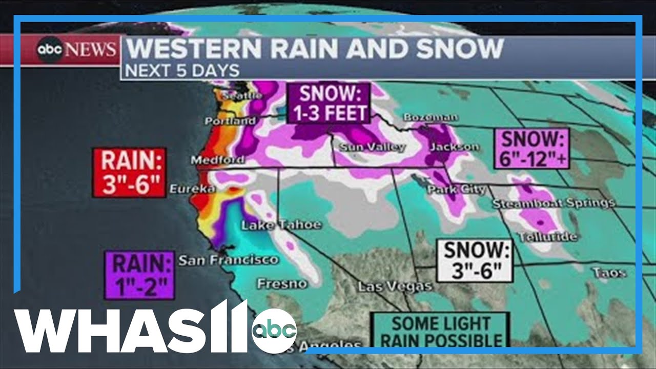 Millions under winter weather advisory alerts across America - YouTube