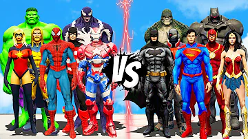 THE DARK AVENGERS MARVEL COMICS VS JUSTICE LEAGUE DC COMICS REMAKE | EPIC BATTLE
