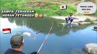 Pemancing lain sampai heran..! Saya strike ikan nila besar mancing di sungai liar