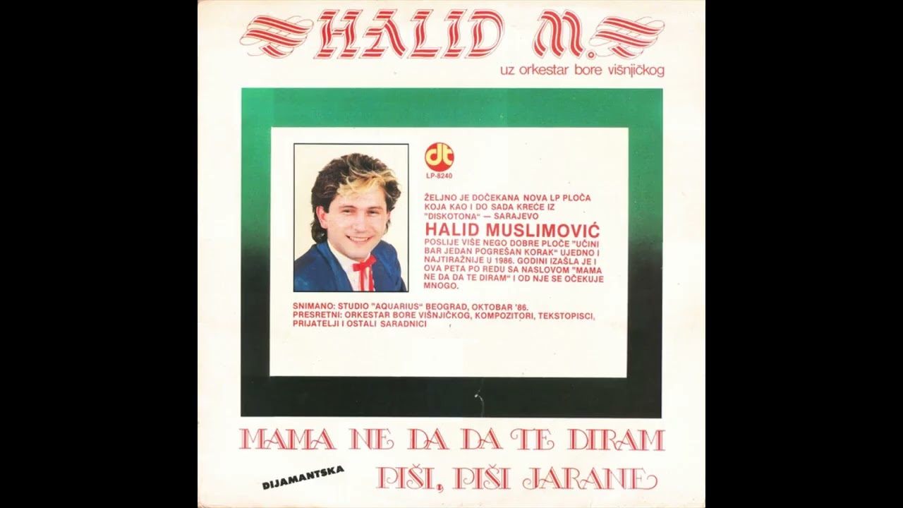 HALID MUSLIMOVIC RASTAJU SE ZALJUBLJENI VINYL RIP DISKOTON