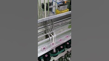 Core rope on cord knitting machine