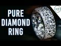 Making a Diamond Resin Ring (Solid Diamond Ring)