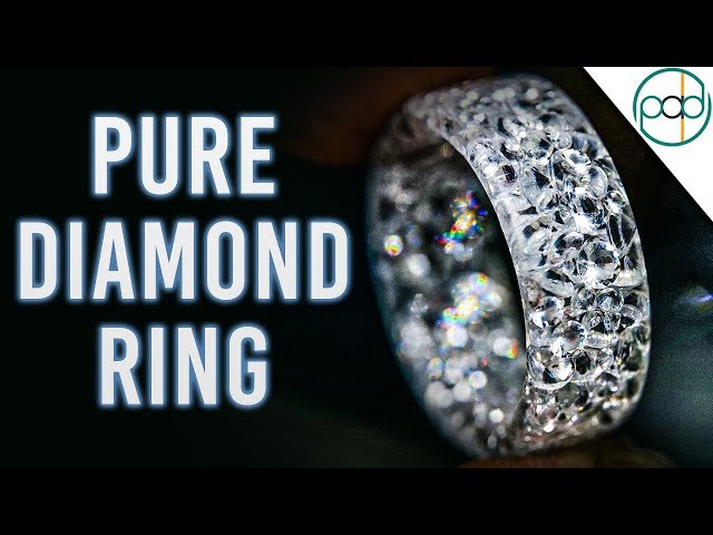 Making a Solid Diamond Ring | Last week I set out to make a ring out of  Solid Diamonds (I might have used Cubic Zirconia for the video version. .  .in case