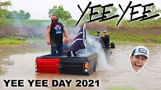 We Got $150,000 Truck Stuck In Pond | Yee Yee Farm!