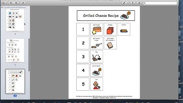 Video Product Preview for Visual Recipes for Children with Autism {Easy Dinners}