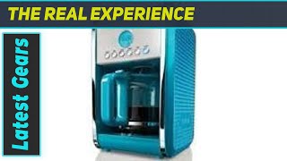 Bella 12 Cup Programmable Coffee Maker Blue: Your Perfect Morning Companion