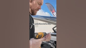 Fitting a Vamoose awning rail #campervan