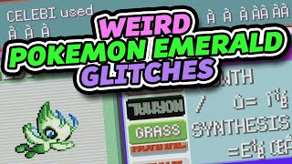 WEIRD Pokemon Emerald Glitches! (Clone Pokemon & Glitzer Popping!)