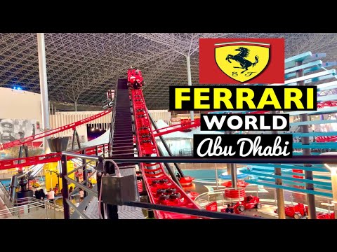 Ferrari World Abu Dhabi UAE Full Tour 2021