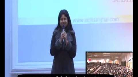 Aditi Singhal - Guinness World Record in Maths - Part 1
