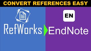 This is different from saving your references in a file
