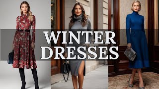 Winter Dresses for Any Occasion: Style, Comfort, and Warmth Combined!