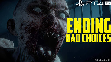 Until Dawn Gameplay Walkthrough Part 6 - Ending [Bad Choices] [Everyone Dies] [PS4 Pro]