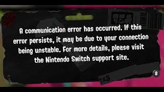 Communication error: A Splatoon 3 Experience