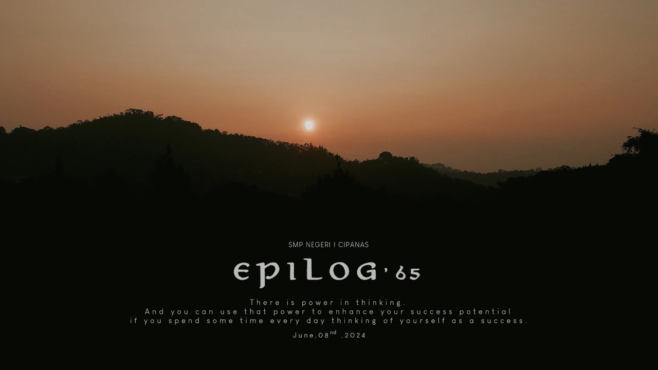 EPILOG 65 - SMP Negeri 1 Cipanas