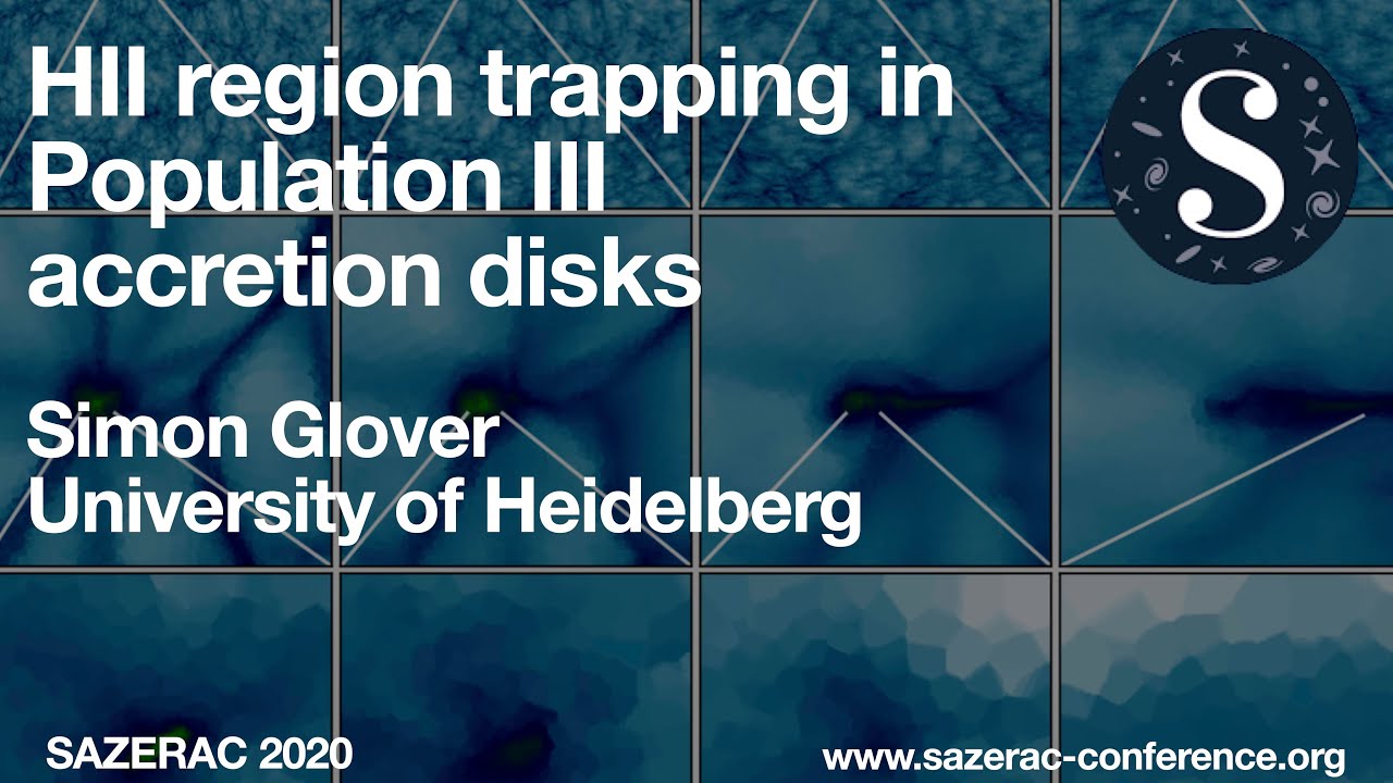 HII region trapping in Population III accretion disks | Simon Glover
