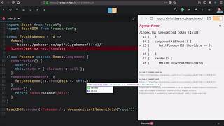 setState and fetch | Essential React