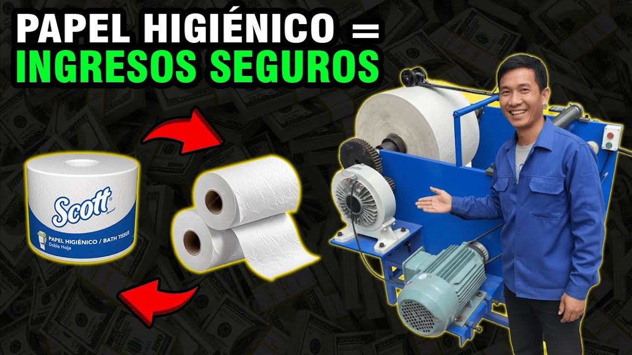 Cómo EMPEZAR  tu FÁBRICA DE PAPEL en CASA con BAJA INVERSIÓN