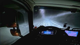 Where is the road? POV Truck Driving Norway 4K60 Volvo FH540 Trip to Hammerfest 3/6