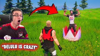 Fortnite Gets DELULU...  ( With Nick Eh 30, Loserfruit, AID & Bush Camp Dad)