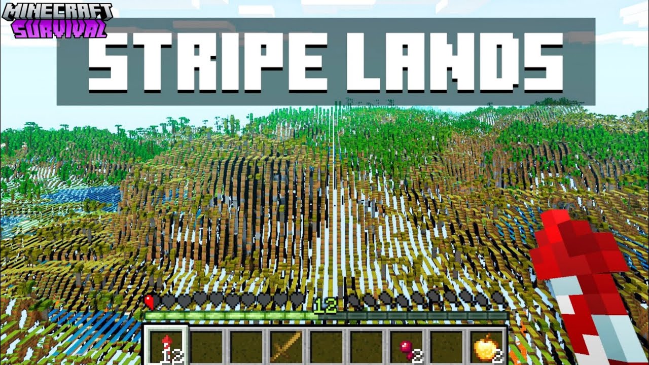 How I Explored Beyond of StripeLands In Survival Minecraft? - YouTube