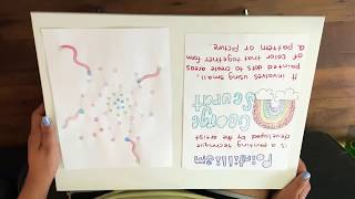 Pointillism and How To Make Watercolor Paint Using Markers