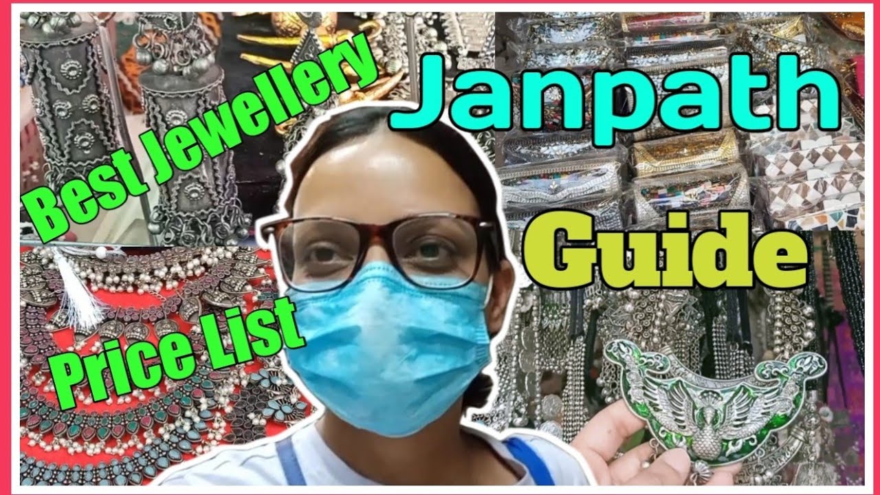 Vlog: Janpath Market ! Best oxidised Jewellery market !Gujrati lane and many more !!