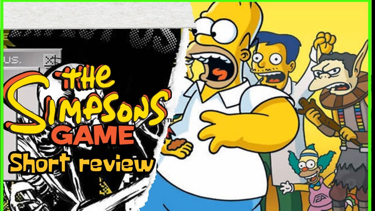 The Simpsons Game (short review)