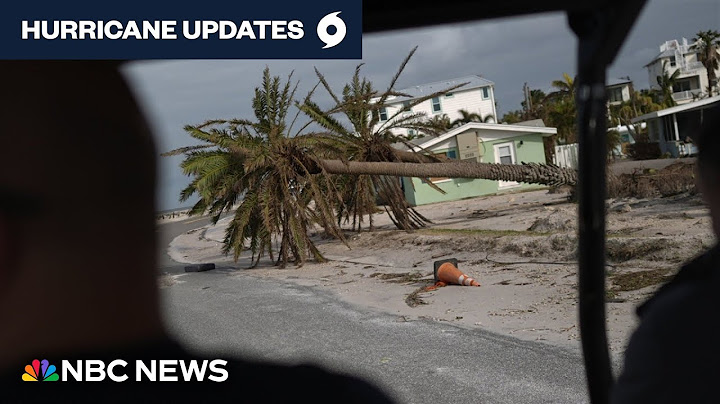 ‘Historic operation’: How relief groups are helping those affected by Hurricane Milton