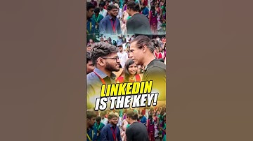 LinkedIn is the Key! 🔑 Building Connections! 🤝 | Sidd Ahmed